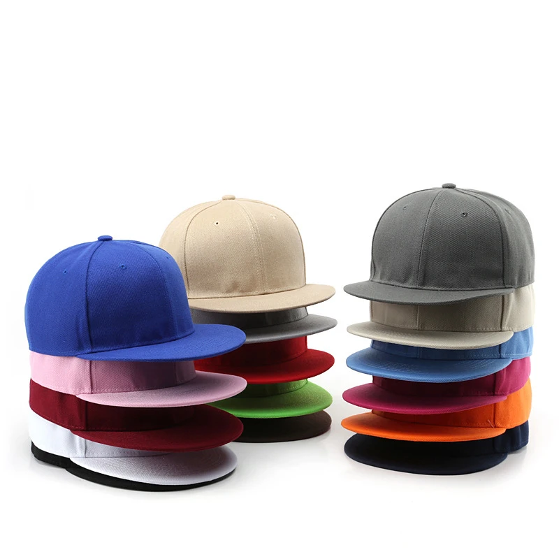 2024 Pure Color Factory New Print Embroidery Custom Logo Outdoor Sports Travel Female Sunscreen Sunshine Richard Truck Hat