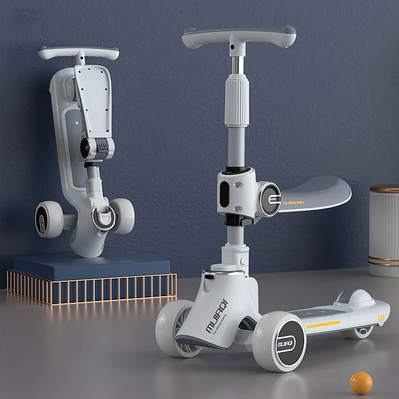 China factory cheap kids scooter with seat/wholesale 3 wheels scooter for children/ kick scooters foot scooters child for sale