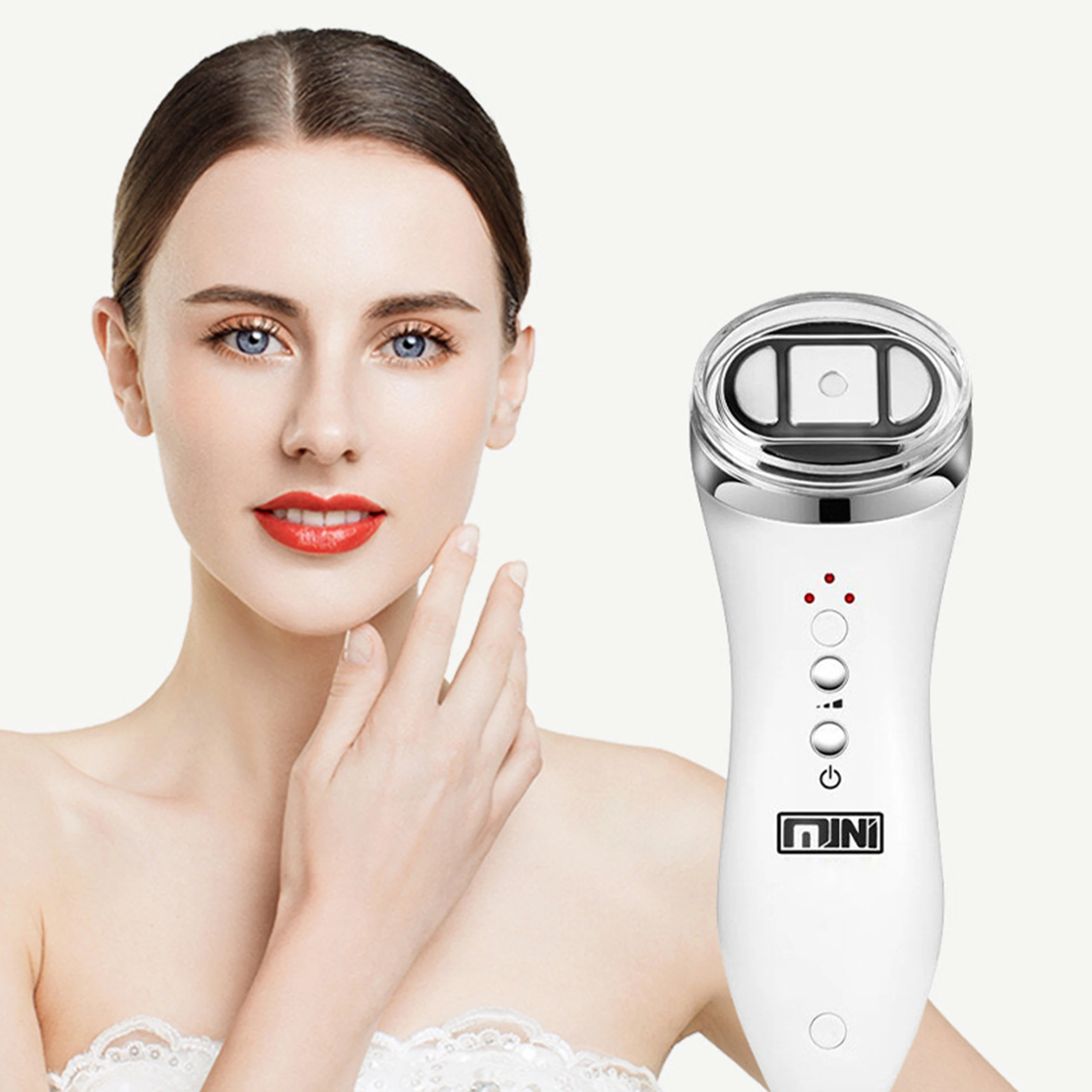 ems home use pink and white rf lifting device nourishing winkle remover portable emslim rf machine