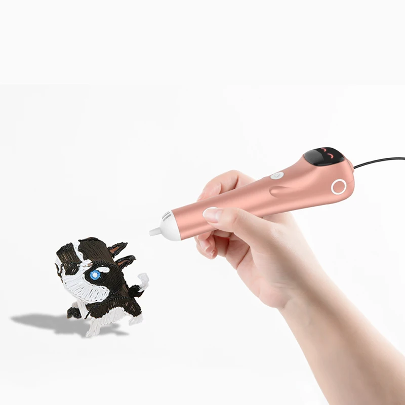 New style design Graffiti 3D Drawing Pen light Digital Printing for kids