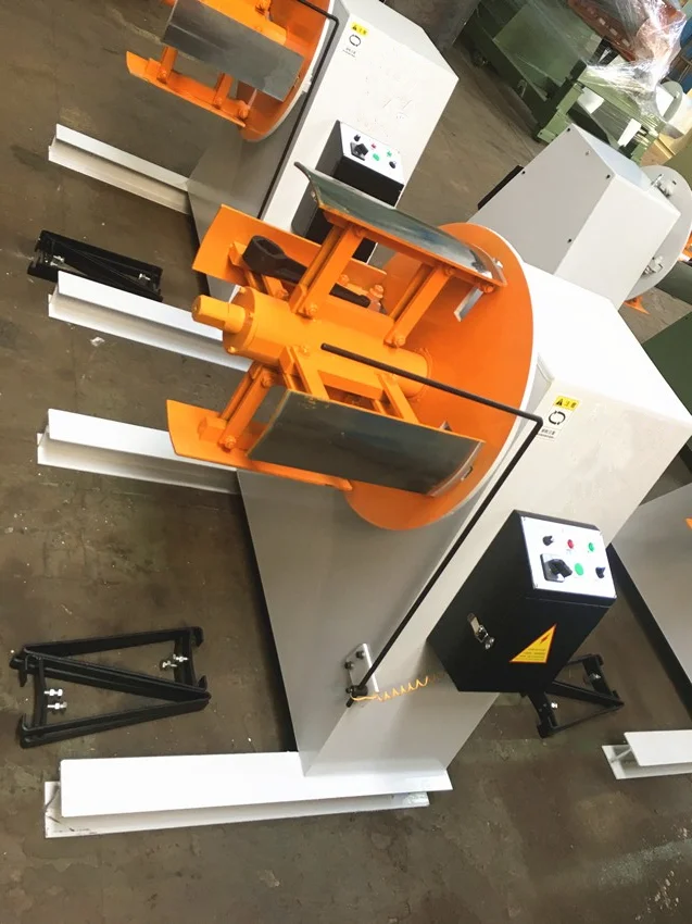 Ncmf Automatic Sheet Metal Decoiler Straightener Machine For Coil Feed Line Decoiler Machine With Factory Manufacturing