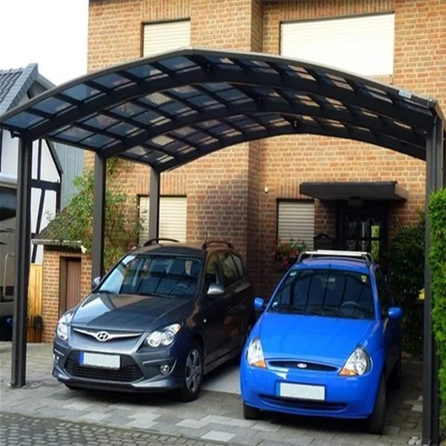 Top quality Heavy Duty Double car shelter two cars garage canopy car parking tent carport