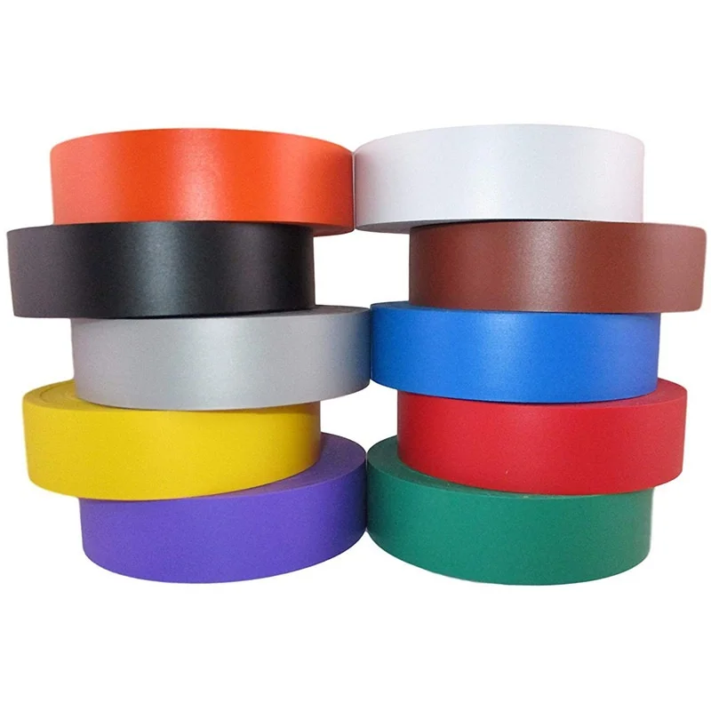 Professional Grade Black Electric Tape PVC Electrical Insulating Tape for All Weather