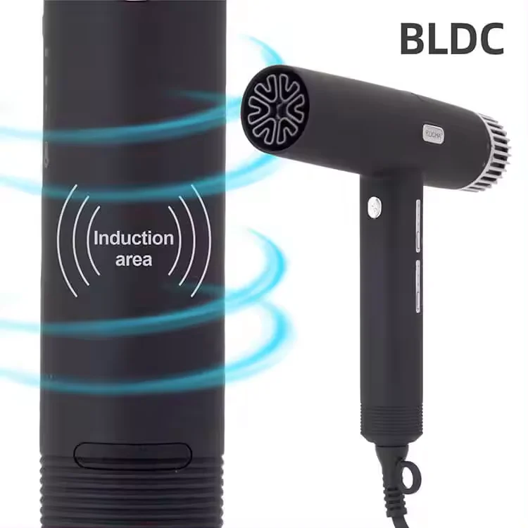 Smart Sensing Blow Dryer with Magnetic Nozzle 110000RPM High-speed Hair Dryer for Fast Dry