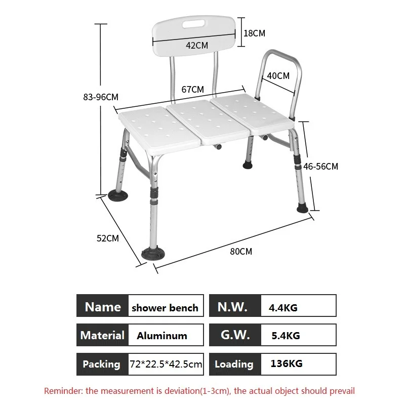 Tub Transfer Bench for Bathtub For The Elderly