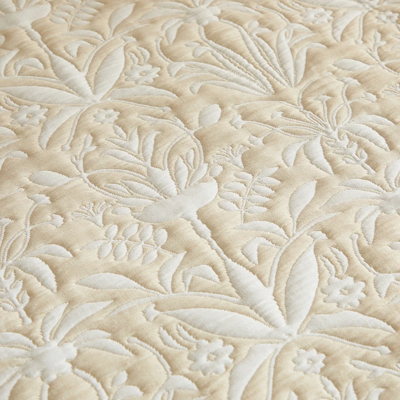 Hot Sale High Quality 100% cotton bedspread quilt set OEM Accept  bedding coverlet sets Oeko Standard  bed spread