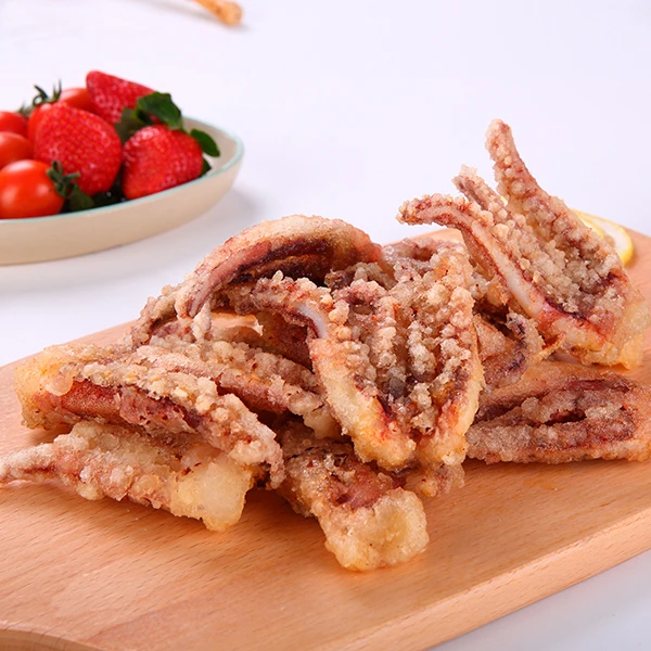 Wholesale delicious Japanese fried food flour bento squid snack kara-age