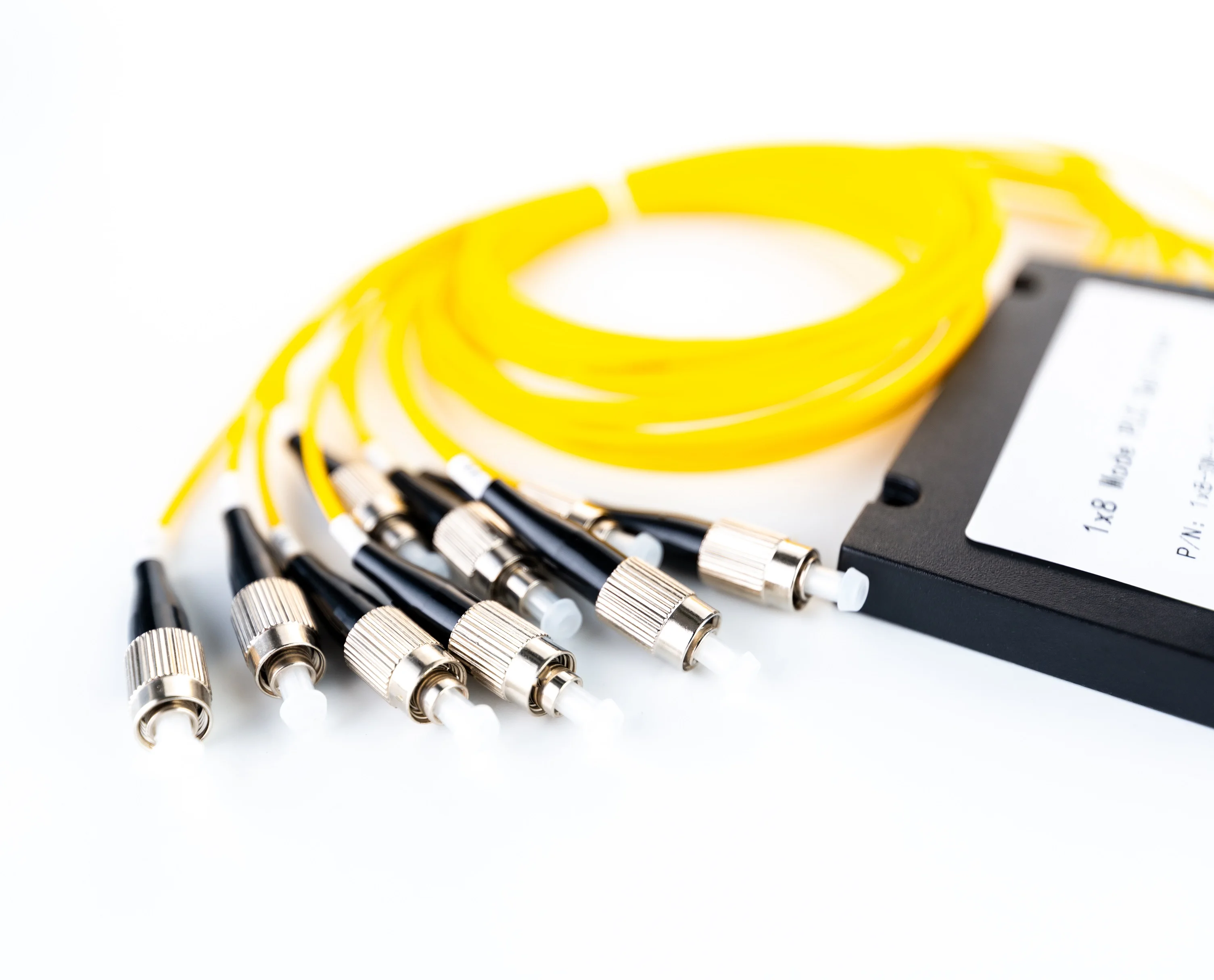 FTTH 1x2 1x4 1x6 1x8 1x16 1x32 1x64 ABS Box PLC  Splitter