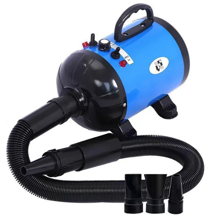 High Velocity Professional Pet Grooming Hair Dryer Adjustable Speed Temperature Control Pet Blower Dryer