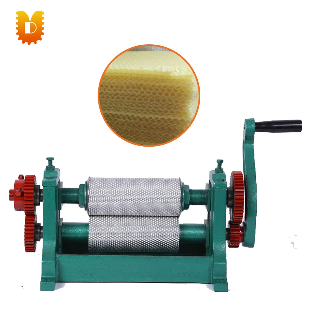 Hand Shake Beeswax Comb Foundation Roller Machine Manual No Electric