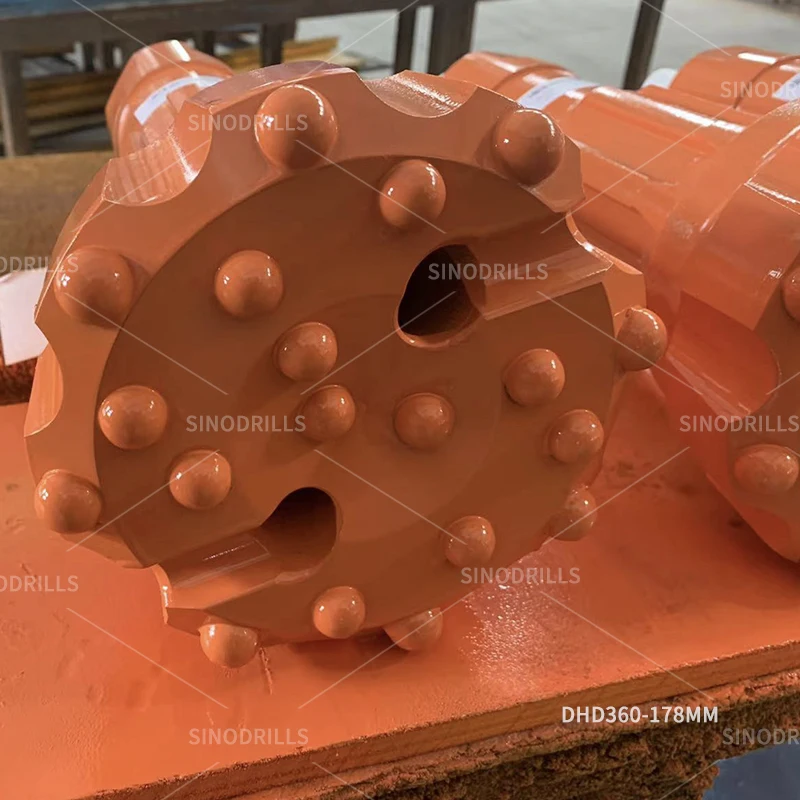Sinodrills Down The Hole DTH Mining Tools 6 inch DTH DHD360 Button Drill Bits for Hard Rock Drilling
