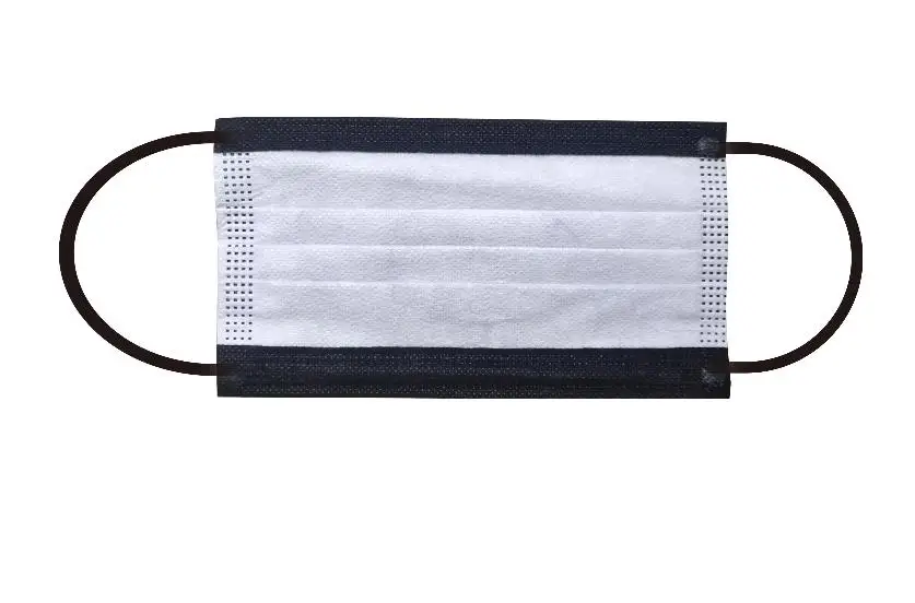  manufacturer 50pcs/Box disposable black 3Ply Face mask breathable Earloop custom Disposable Black face facemask