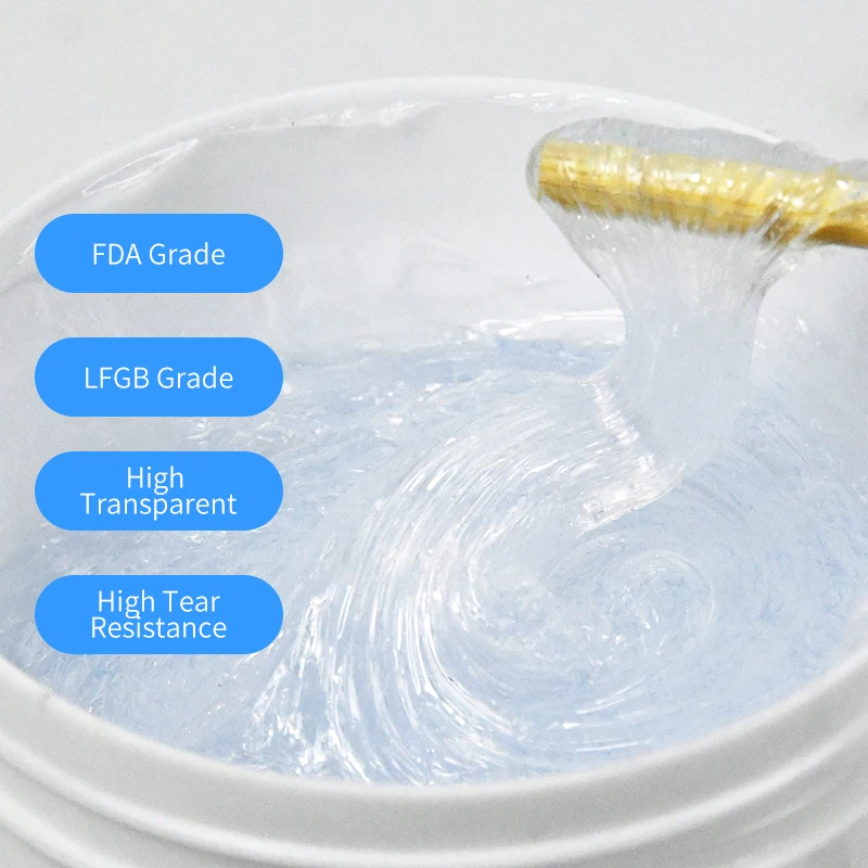 Factory Price Cheap 70 Shore A Liquid Silicone LSR Medical Food Grade Two Part AB Liquid Silicone Rubber