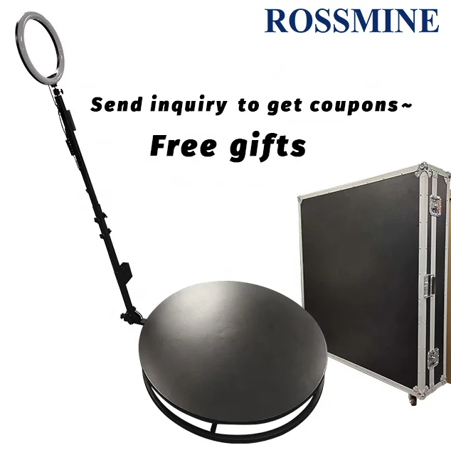 360 Photo Booth Portable Slow Motion Video Booth Selfie Platform 360 Portable Photobooth Photo Booth 360 Spinner Rossmine