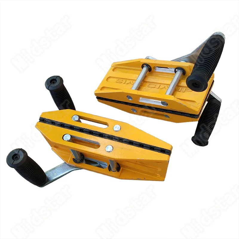 Midstar Carry Clamp Portable Double Hands Clips for Lifting Stone Granite Marble Slab Glass