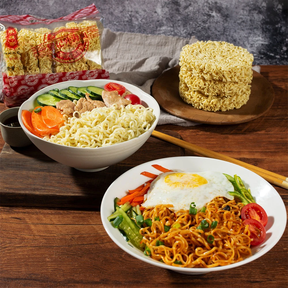 Liji Bag Package Wheat Noodles Nutritious Vegetarian Noodle Instant Noodles