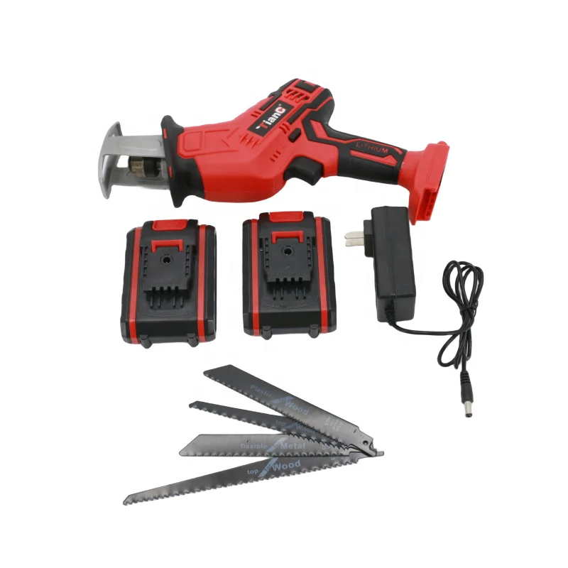 Lithium ion reciprocating saw, high-power horse knife saw, 21V electric saw, wood, steel, and iron