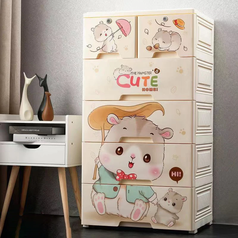 Шкаф для хранения детских игрушек, утолщенный пластиковый шкаф для хранения детских игрушек