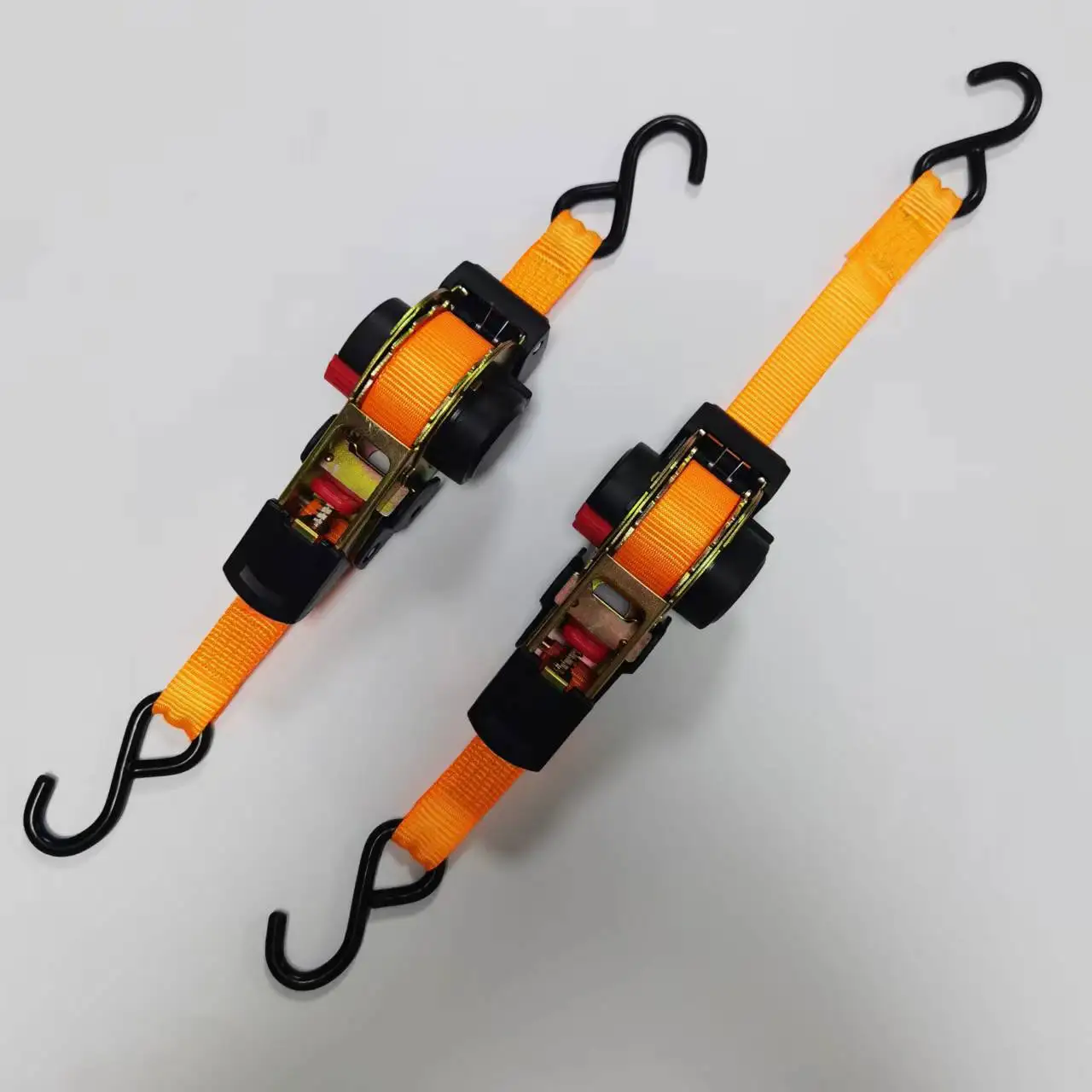 2 Quick Easy Autoretract Lashing Belt Strap Tie Downs Auto Retractable Bolt-On Cargo Tie Down Straps W/S Hook