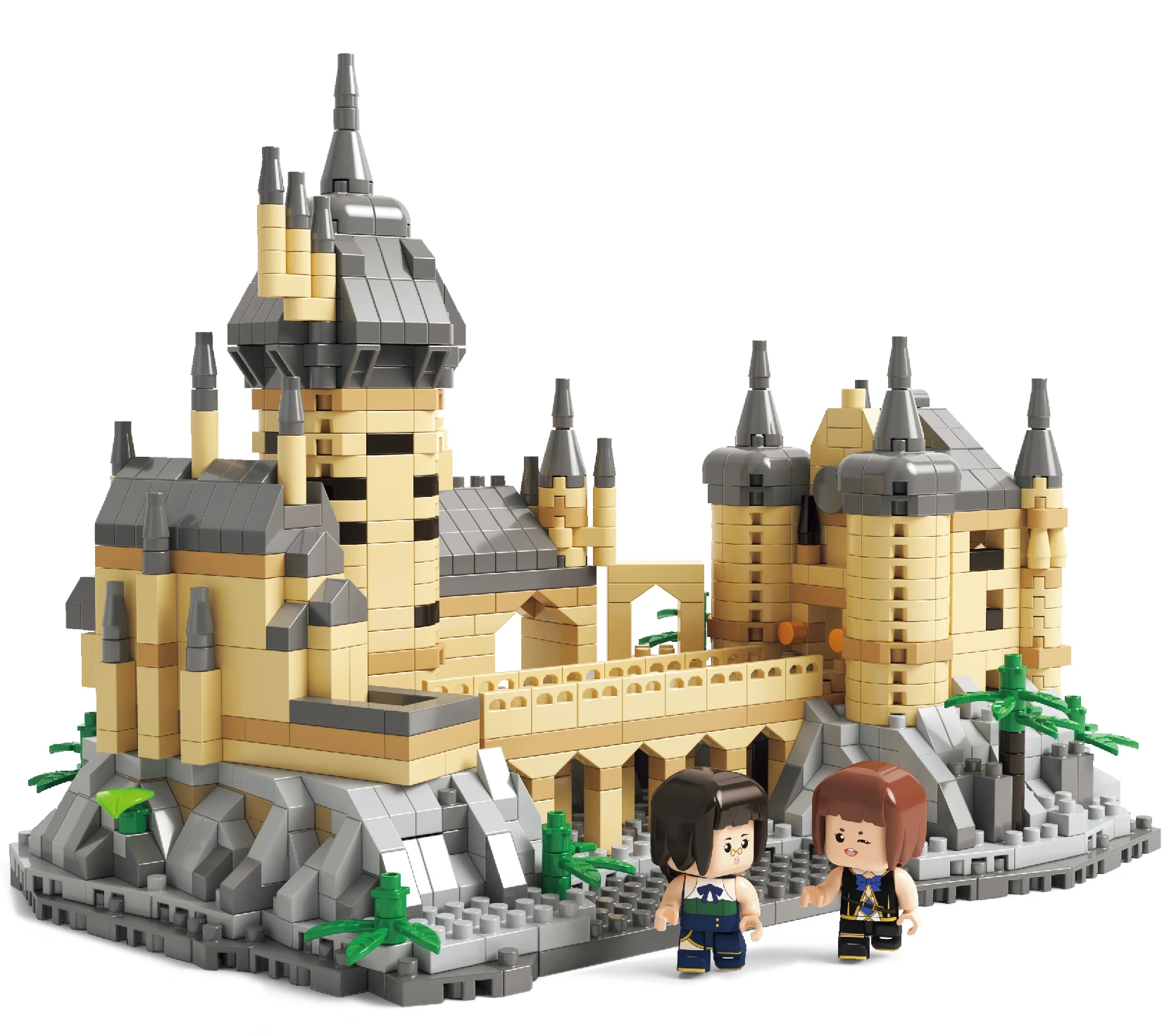 Building Blocks Magic Castle Sets Mini Bricks Sets Educational toys For Kids