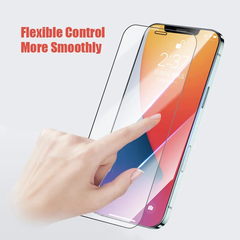Лучшая цена для iphone 13 Защита экрана samsung 12 11 закаленное стекло xs x pro max xr 8 7 6 2.5d