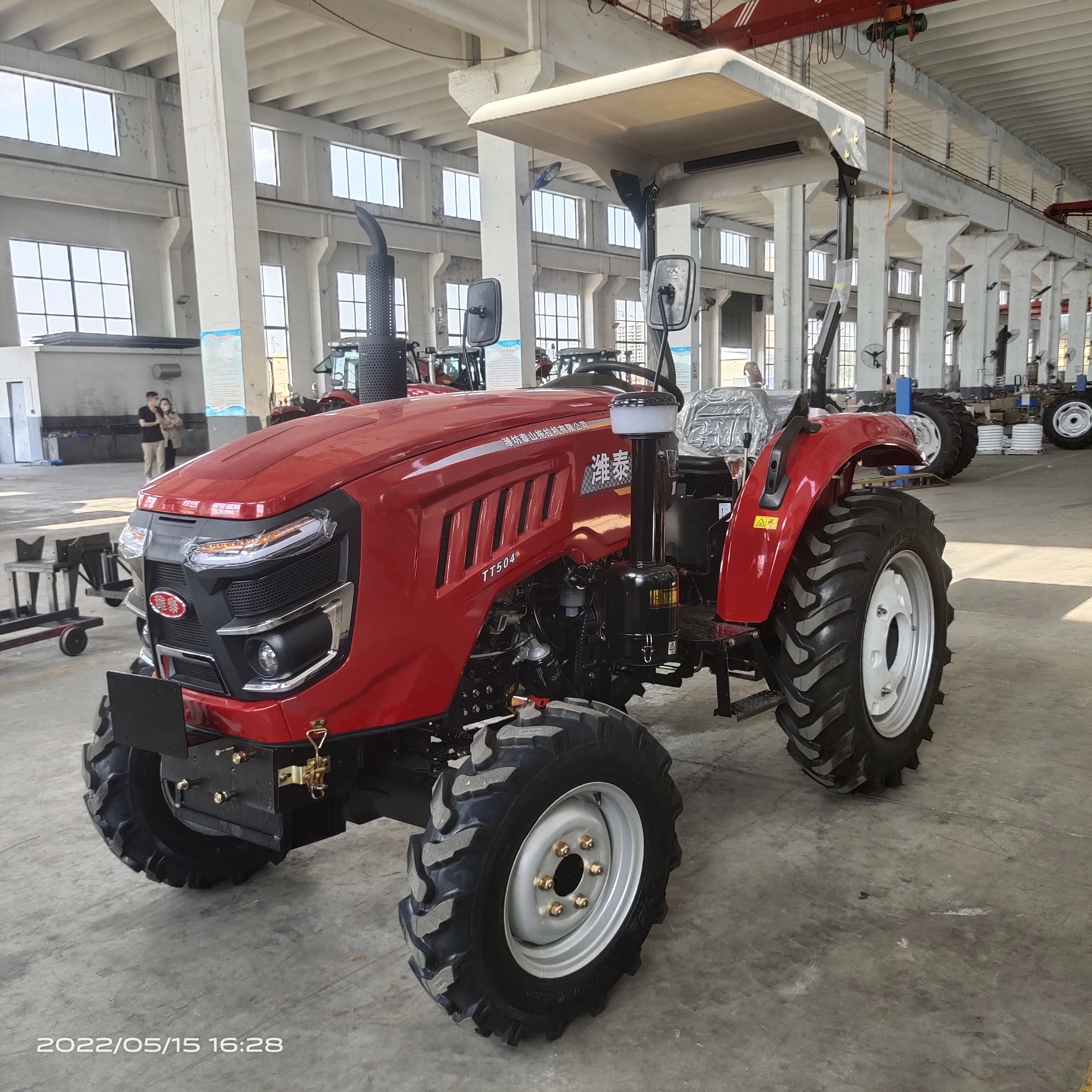4x4 60hp AC Cabin farm agriculture tractors diesel engine tractors mini 4x4 farming machine agricultural