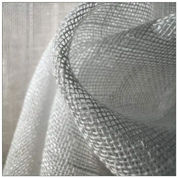 Professional Supplier Doris Slub Tulle fabric 100% Polyester Linen Look Sheer Voile Curtain Fabric Home Textile Fabric
