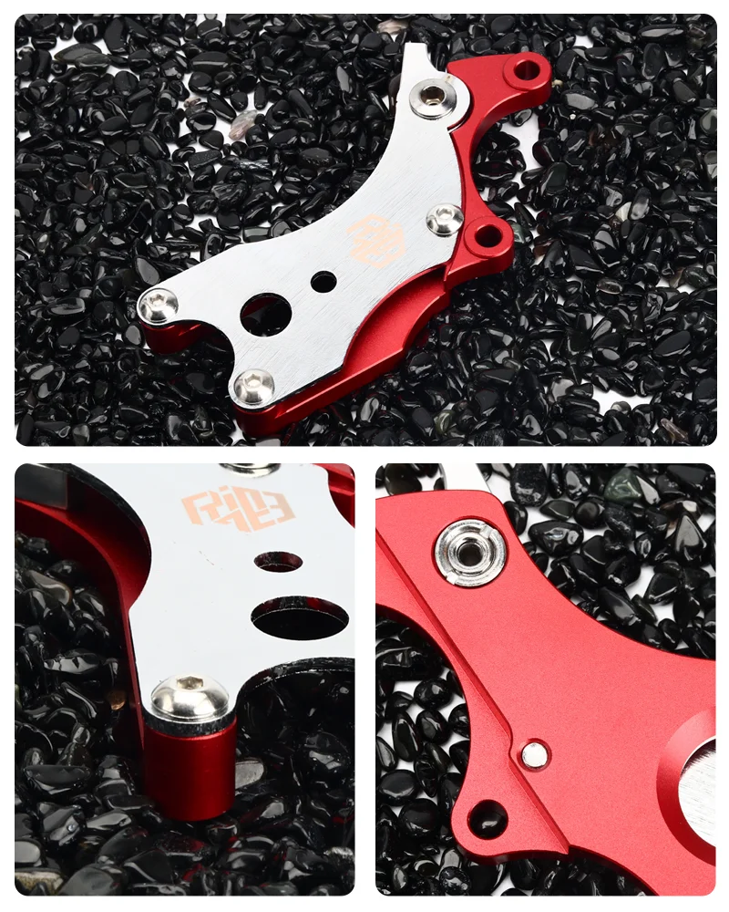 Riderace Bicycle Disc Brake Adapter Conversion Disc Brake Aluminum Alloy Road Bicycle  Converter Adapter Cycling Accessories