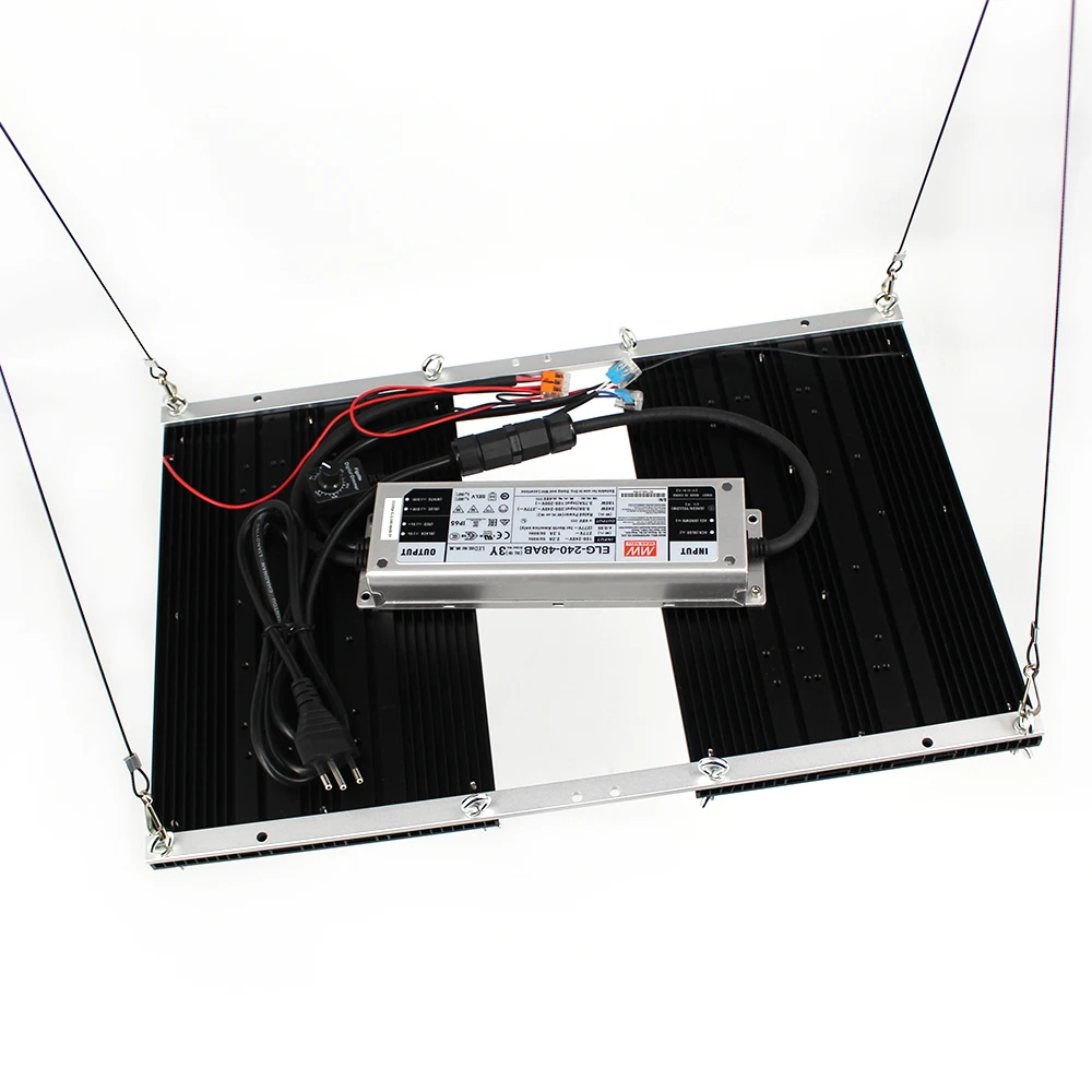 2022 new 240W separated full spectrum led board grow light Meanwell dimmable elg driver UV IR switchable