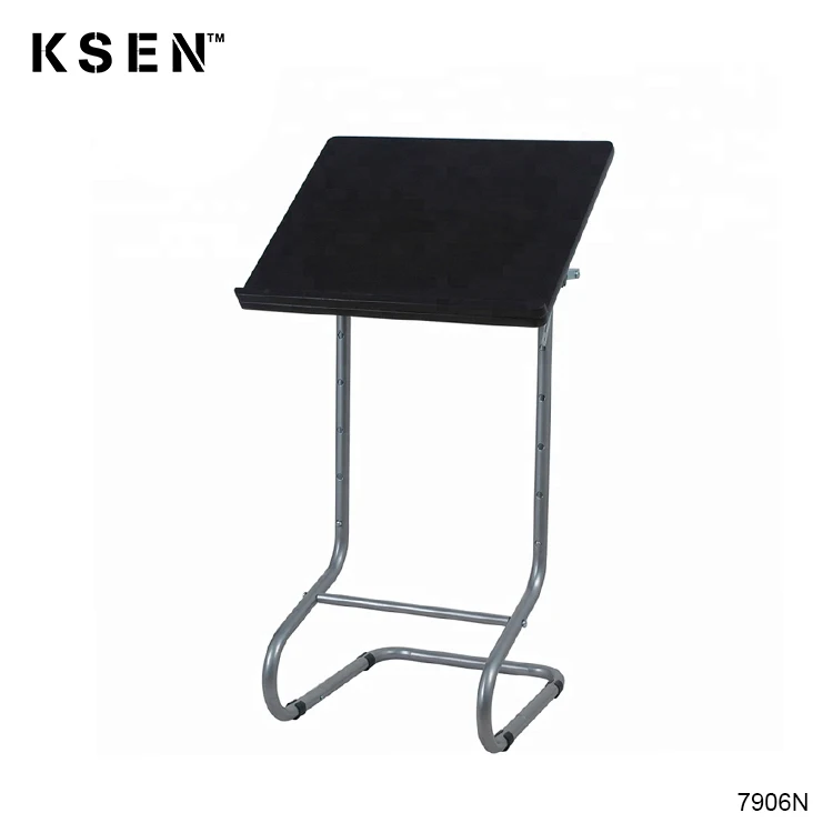 Small wood adjustable stand laptop study computer table KC-7906N