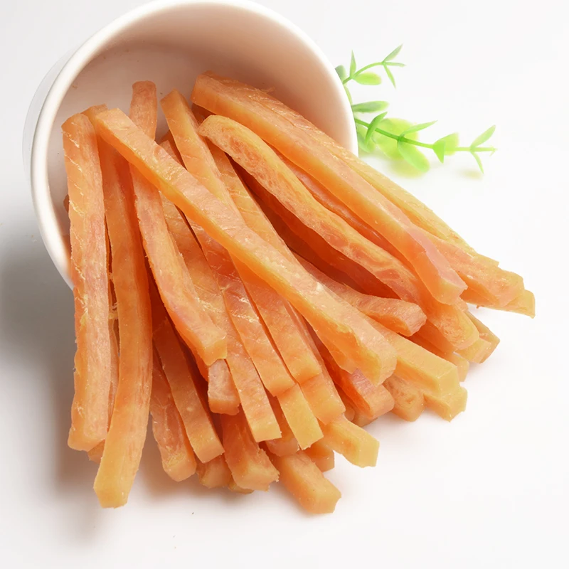 Угощение для домашних животных органические мягкие полоски куриной грудки мягкая филе курицы вязкие тренировочные награды снэки собак мягкое мясо