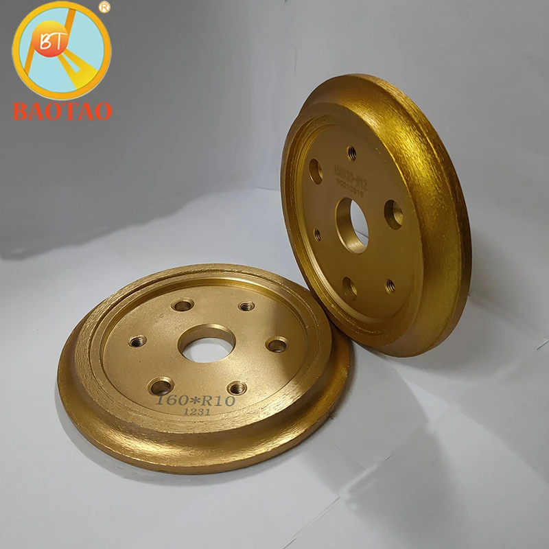 Stair tile round edge arc shaping Diamond Profile Wheel Stone Tools Electroplated Grinding Wheel