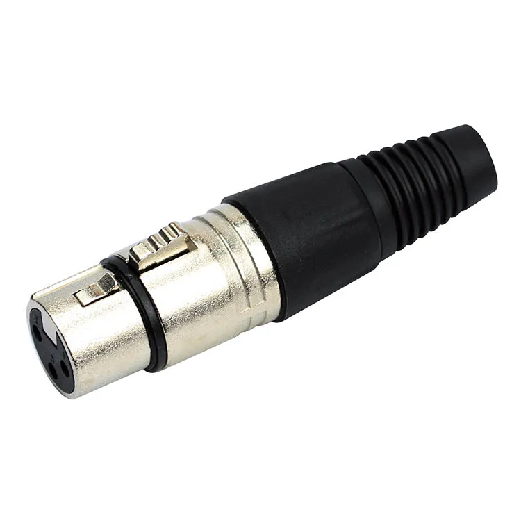 High Quality Audio Microphone conectores XLR 3 Pin Male  Female cables//