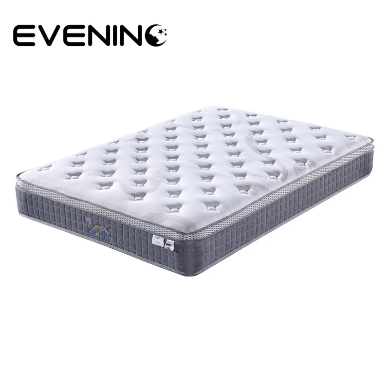 High quality factory price orthopedic rolled king size bed mattress on sale