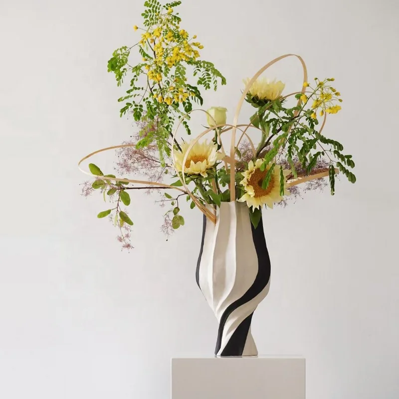 Factory Ceramic Customization Modern European White Vase Large Ceramic Vase Large Custom Ceramic Vase