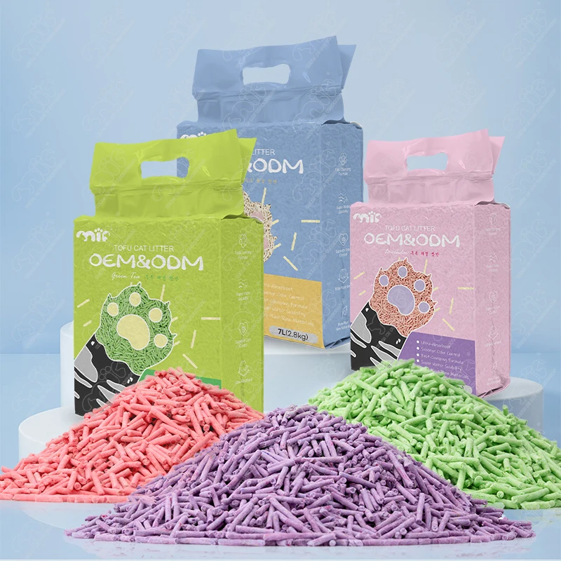 High Sales Custom Factory Direct Selling Wholesale Price Premium Quality Dust Free Natural Plant Tofu Cat Litter