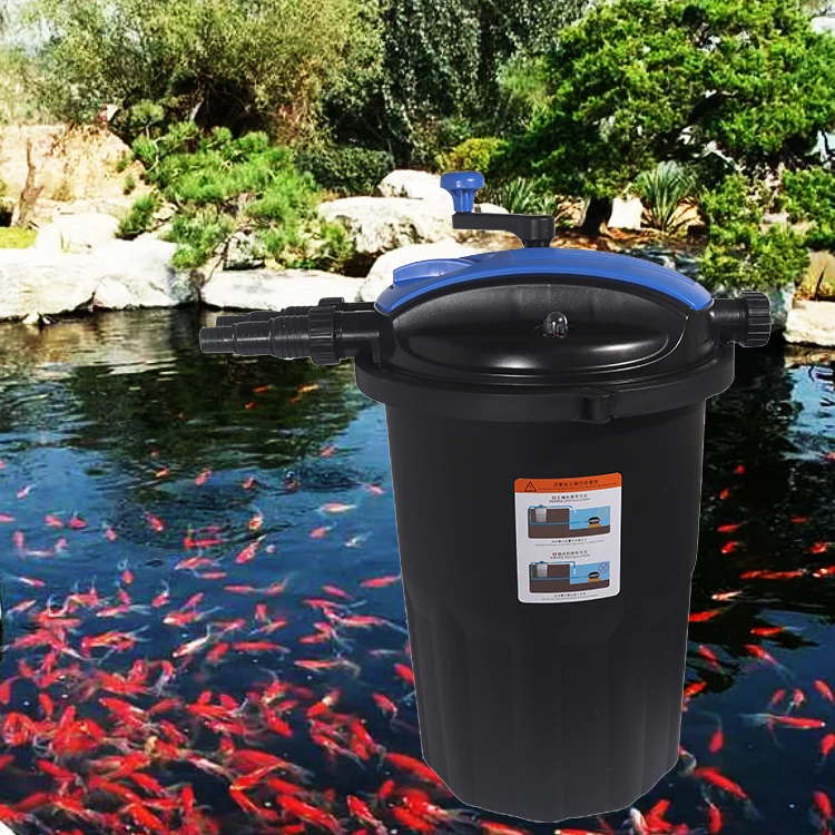 BOYU Fish Pond Water Circulation System Filter Box Aquarium Filter Barrel Box