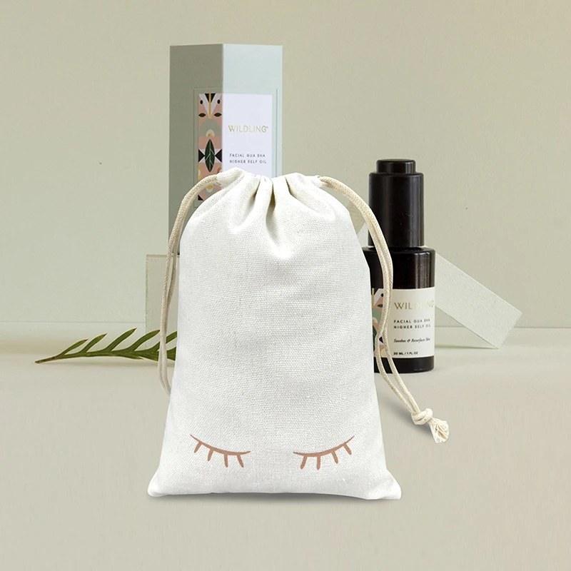 Factory Price Canvas Cotton Drawstring Shoe Bags Cloth Dust Bag, Dust bag for shoes