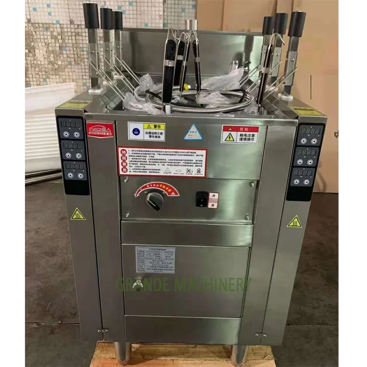 Automatic Lift Commercial Pasta Noodle Cooking Machine /Gas/Electric Italy Pasta Cooker Boiler  1/2 Tanks with 3/6 Baskets