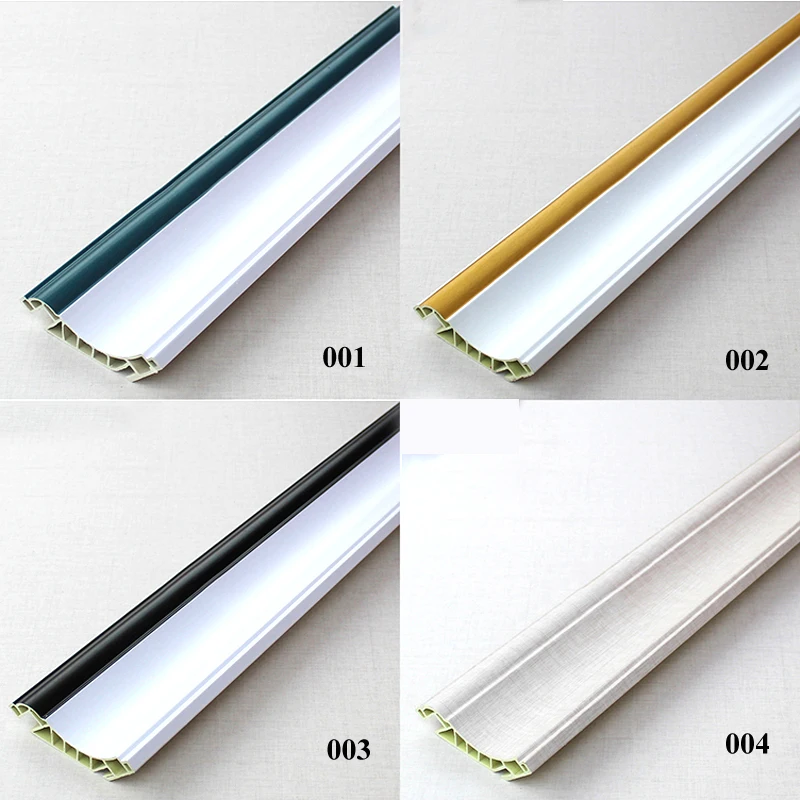  WPC Coving потолочный поп-корсет форма для дизайна ПВХ белые потолочные