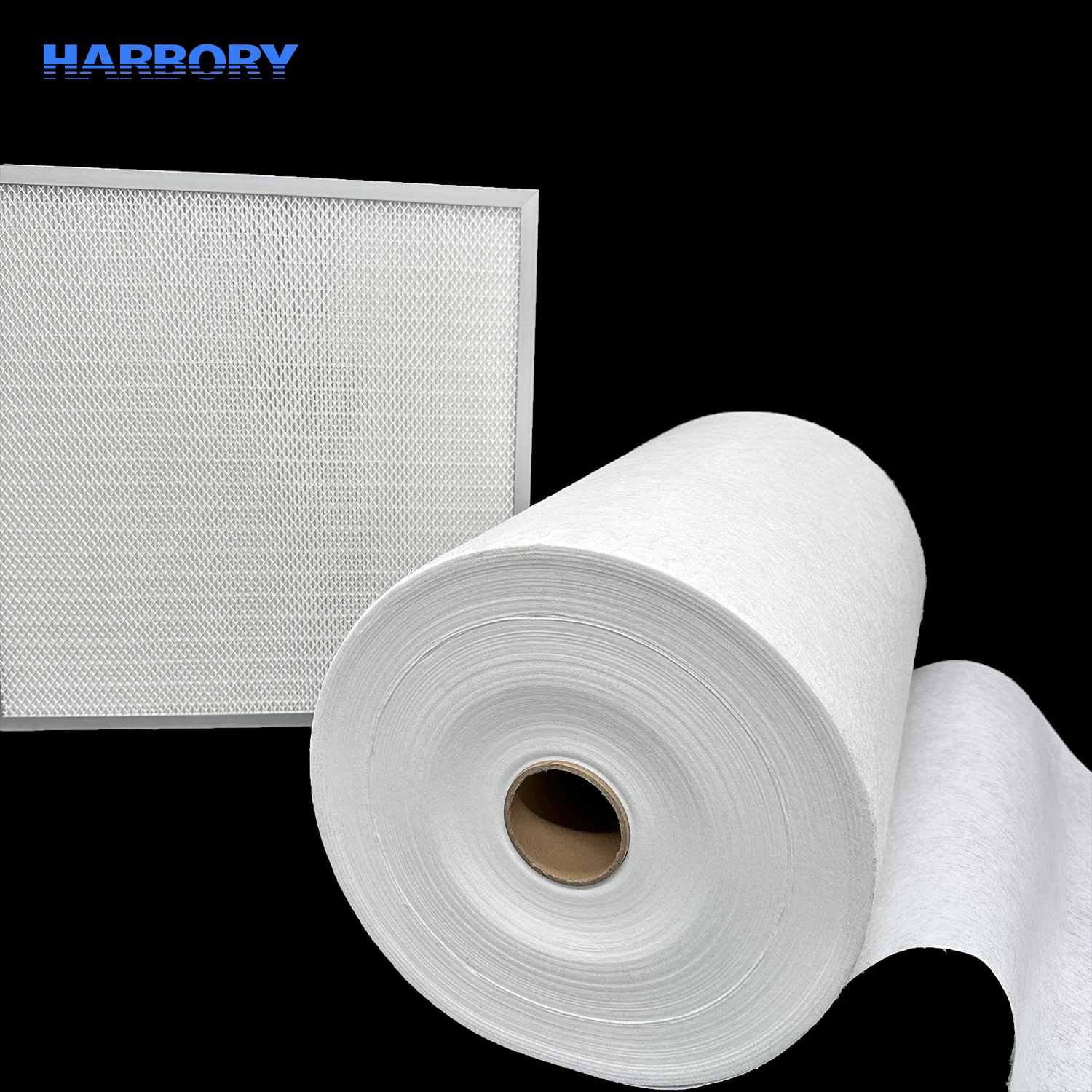 Harbory Hepa Paper Automobile Air Conditioner Filter Cloth Air Filter Material Media Roll