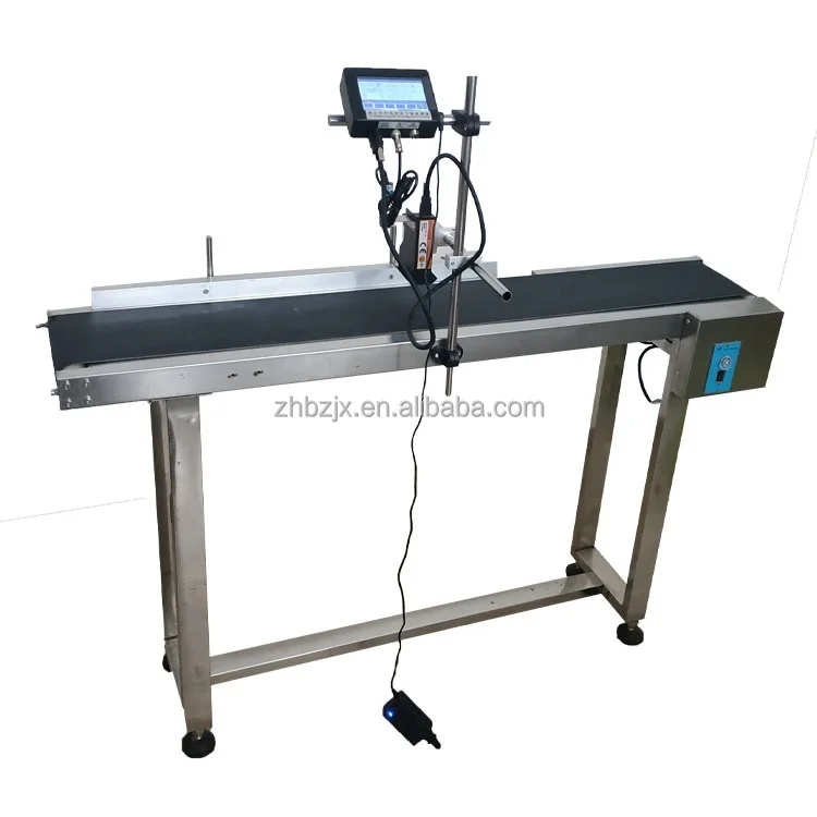 ZHENHUA Digital Continuous Expiry Date Inkjet Machine With Date Inkjet Coding Machinery