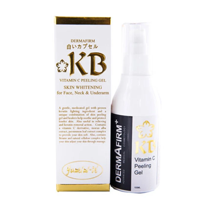 Очищающий гель с витамином C для лица, шеи и подмышек KB Dermafirm