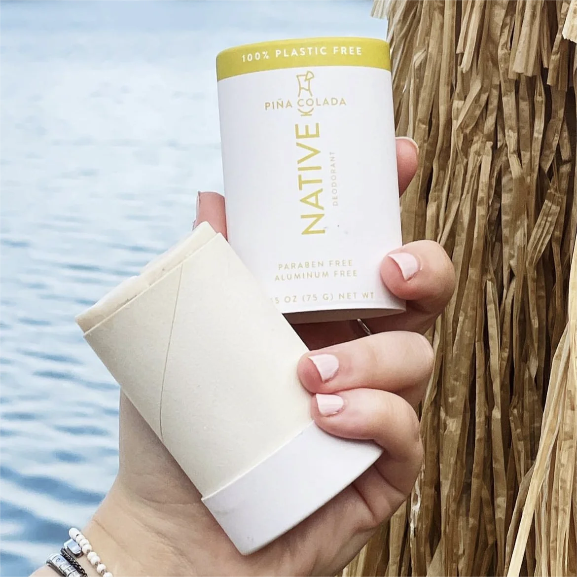 Custom Oval Natural Deodorant Solid Stick Containers Packaging Eco Friendly Cardboard Push Up Kraft Paper Tube