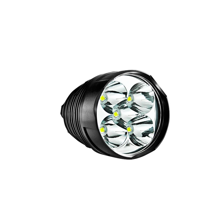 SANGUAN SG- 5K Chinese manufacturer IP65 led aluminum flashlight 4500lumens 5*xml T6 led powerful led torch