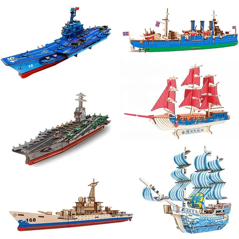 Wholesale Customized Wooden Sublimation Puzzle 3D for Kids and Adults