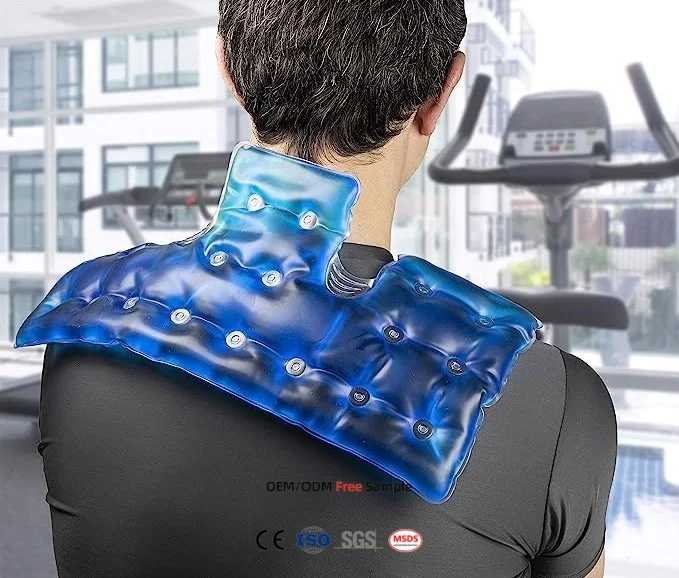 Click Heating Gel Pad PVC Hand Warmer Reusable Heat Pack Reusable Instant Gel Pack Self Heat Therapy