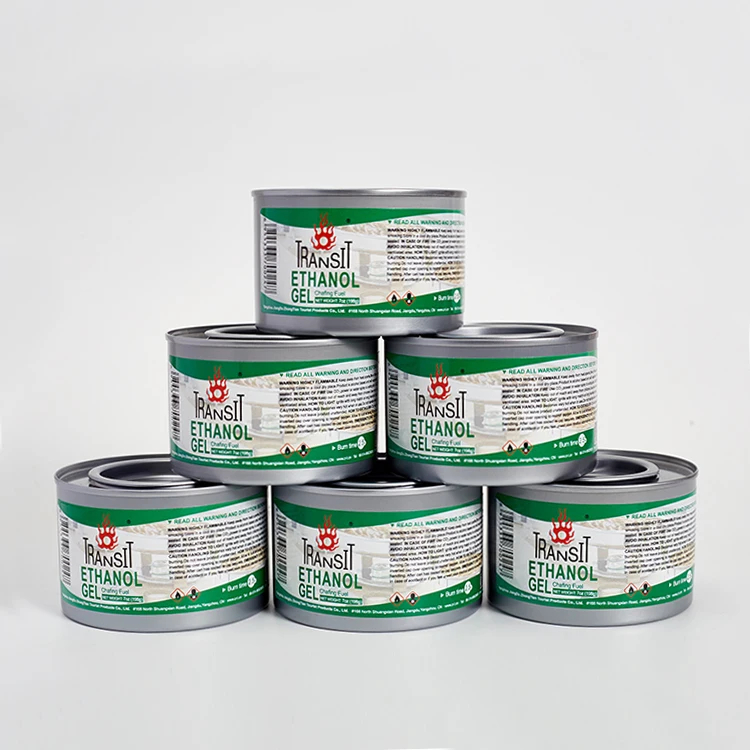 Eco Friendly Cooking Ethanol Gel Fuel Long Burn