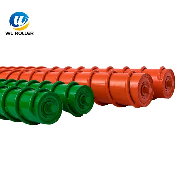 Customized CEMA Belt Conveyor Components Conveyor Roller Conveyor Idler Steel Roller