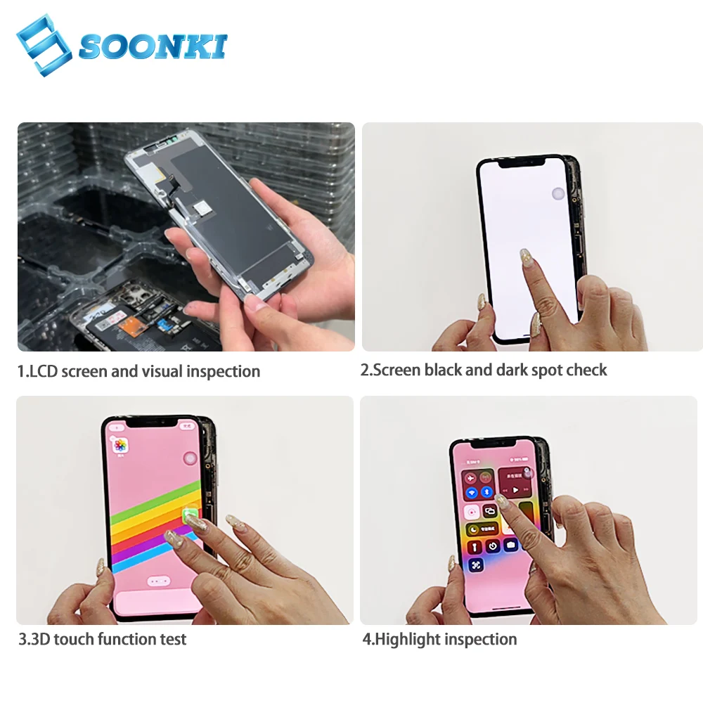 Сменный экран для мобильного телефона lcds iphone 6 7 8plus X 11 12 13 14 pro max дисплей ooled